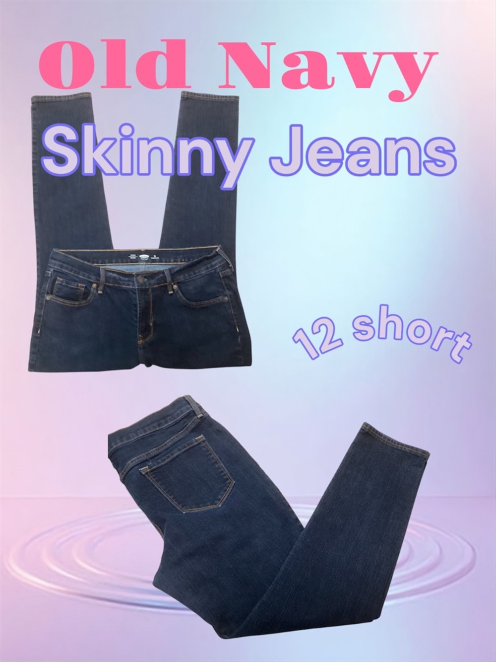 Old Navy Denim Skinny Jeans 12 Short